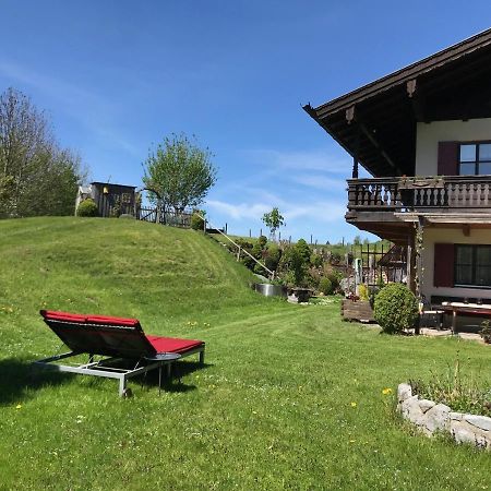 Ferienwohnung Draexl Garten Und Bergblick Nussdorf am Inn Bagian luar foto