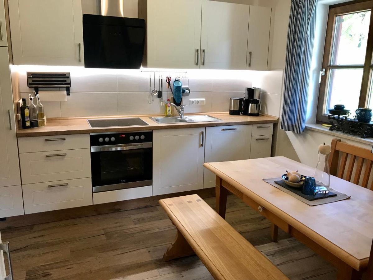 Ferienwohnung Draexl Garten Und Bergblick Nussdorf am Inn Bagian luar foto