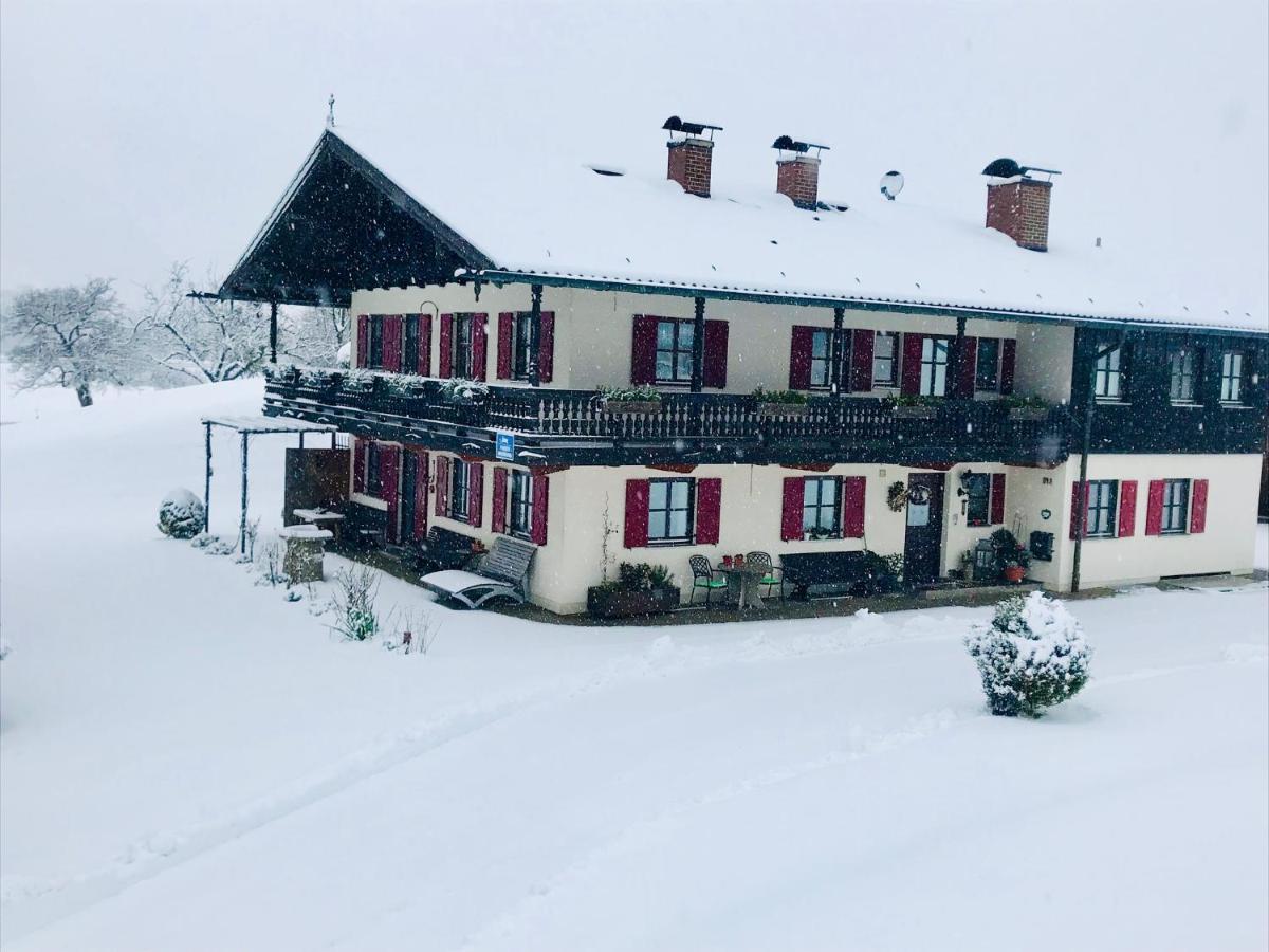 Ferienwohnung Draexl Garten Und Bergblick Nussdorf am Inn Bagian luar foto